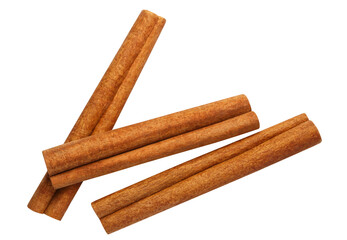 Cinnamon sticks cut out