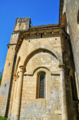 Fototapeta na wymiar France, Saint Amand de Coly church in Dordogne