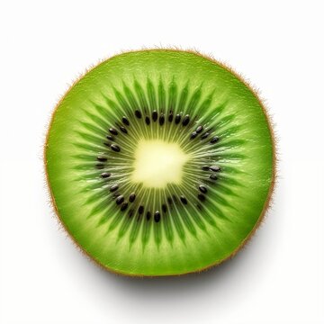 kiwi fruit isolated on white