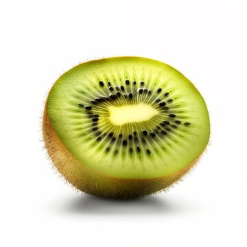 kiwi isolated on white