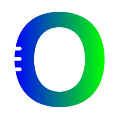 alphabet o icon