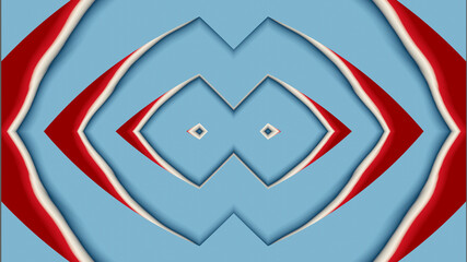 abstract background with blue and red lines