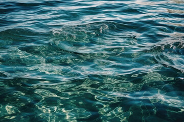 Fototapeta premium waves on the beach created with Generative AI technology