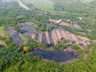 Coal collection, distribution and processing center, these plants are used to account for and label the different types of coal production.