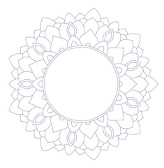 Mandala ornament celestial magical print art wall