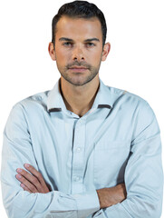 Portrait of confident businessman 