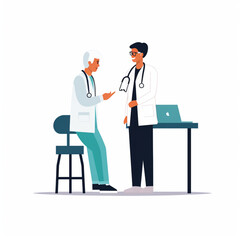 Obraz premium Profession Simple Vector illustration
