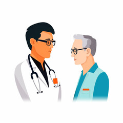 Fototapeta premium Profession Simple Vector illustration