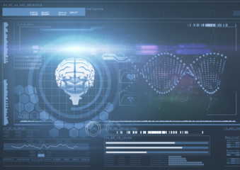 DNA helix and brain interface