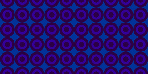 Abstract geometric seamless pattern. Circle Blue Purple ornament Modern stylish texture Trendy circle lines creative design. Round shapes geometric motif lux Fabric design textile swatch. fabric print