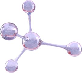 Abstract molecule model