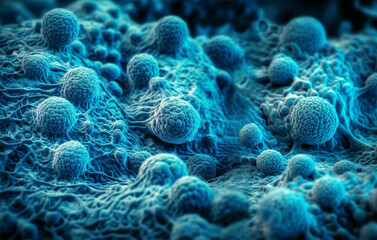 Multipotent stem cells in the bone marrow - obrazy, fototapety, plakaty