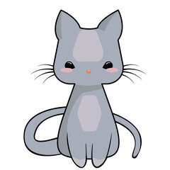 Cute kawaii cartoon anime series cat, retro style, background element, wallpaper, textile, wrapping paper, Halloween greeting cards