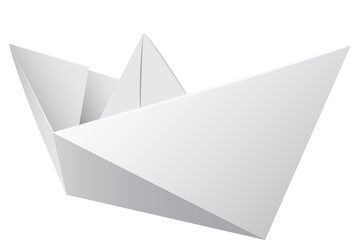 Virtual image of a origami
