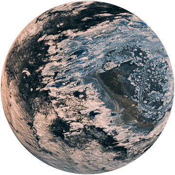 Fototapeta Composite image of earth