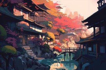 Japan Style Wallpaper Background