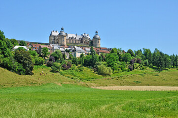 Fototapeta na wymiar France, castle of Hautefort in Dordogne
