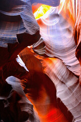 Colorful Antelope Canyon in Arizona, United States of America