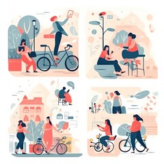 Social Media Illustrations