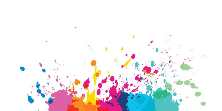 sfondo, macchie di colore, schizzi 