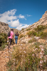 Obraz premium Cala Sant Vicenc à Majorque aux Baléares