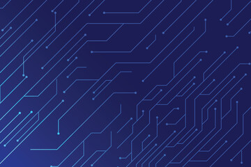 Abstract futuristic circuit board Illustration, Circuit board with various technology elements. Circuit board pattern for technology background. Vector illustration