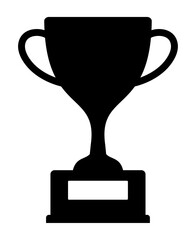 トロフィーのシルエット