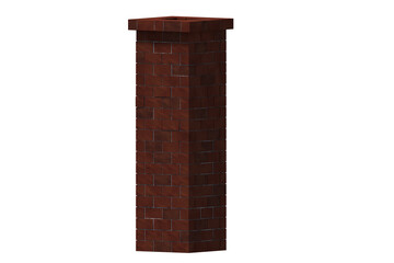Composite image of chimney
