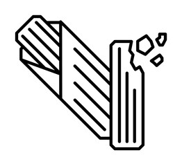 Tamal, food icon illustration on transparent background