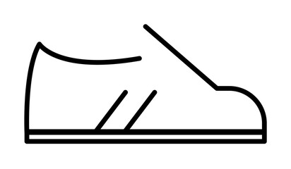 footwear icon illustration on transparent background