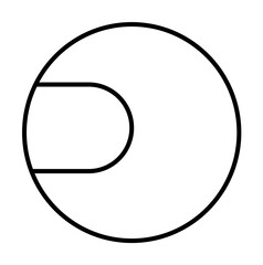 tennis, sport icon illustration on transparent background