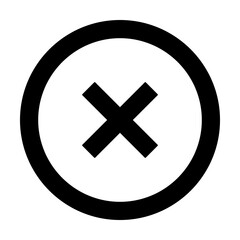 Obraz premium Delete alarm icon illustration on transparent background