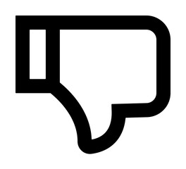 unlike icon illustration on transparent background