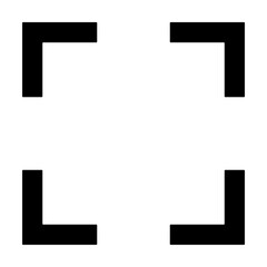 focus icon illustration on transparent background