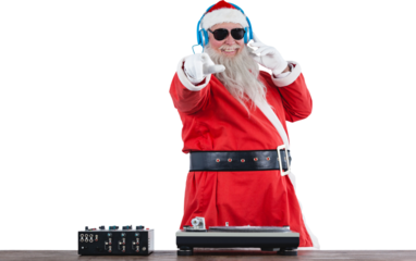 Santa Claus mixing sound