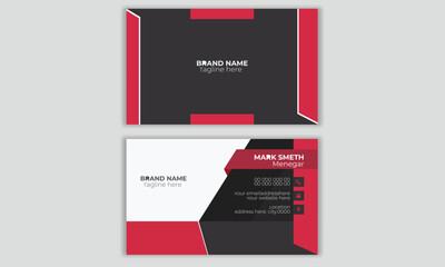 modern business card template
