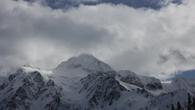 Mt Shuksan Timelapse Winter Morning