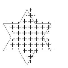 Obraz premium Plus Pattern