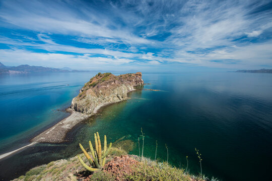 Isla Danzante or Dancers Island, part of Bahia de Loreto Bay National Park in Baja California, Mexico; Baja California, Mexico