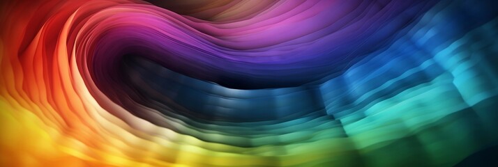 Rainbow abstract background with lines, Colorful