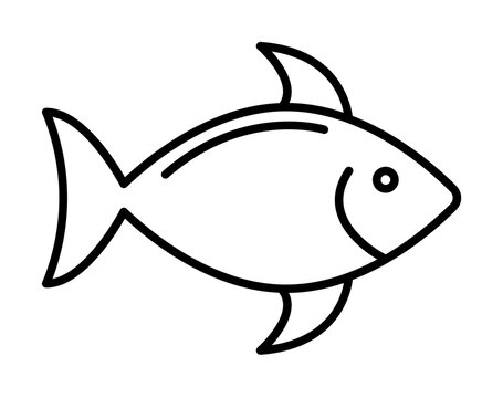 recommend clip art: a fish icon illustration on transparent background