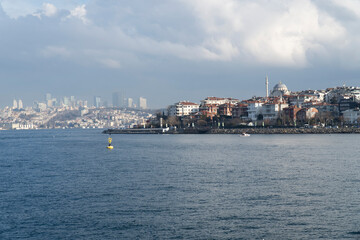 Naklejka premium View of the Uskudar Coast