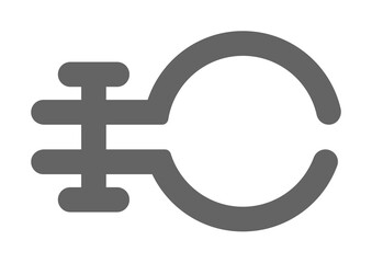 laboratory, clamp icon illustration on transparent background