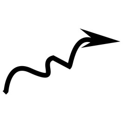 doodles arrow vector 