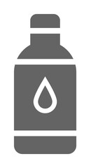 Music festival, bottle, hydration, healthy food icon illustration on transparent background