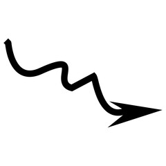 doodles arrow vector 