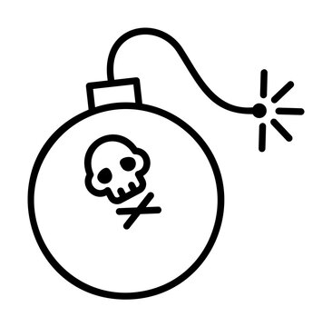 recommend clip art: bomb from pirates collection for mobile concept and web apps icon illustration on transparent background