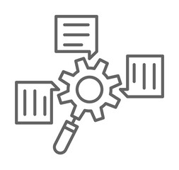 Business, effective icon illustration on transparent background