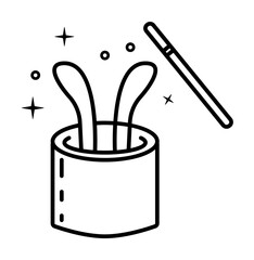 focus withhare dusk style icon illustration on transparent background