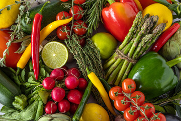 Ecological vegetables - healthy lifestyle